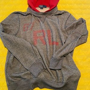Vintage Polo Ralph Lauren 67th hoodie in size L
